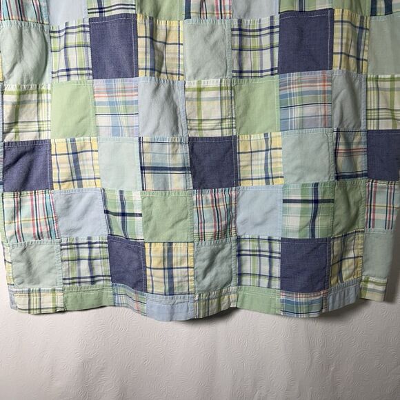 Brooks Brothers Sz XL Button Down Shirt Multicolored Madras Plaid Patchwork - Picture 12 of 13